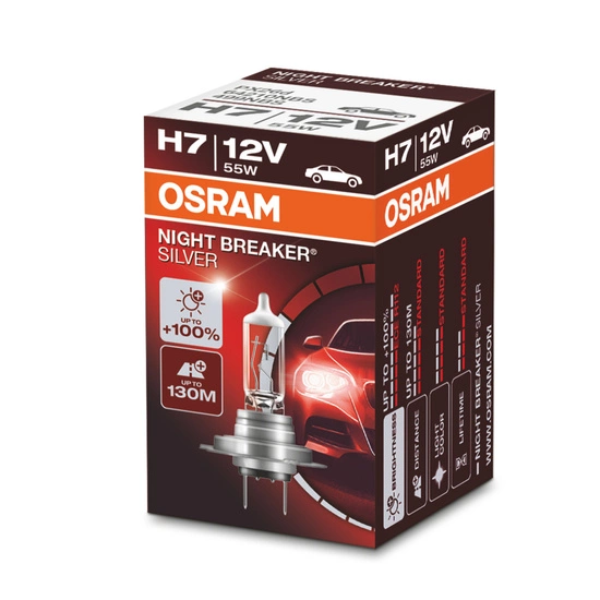 Osram H7 Night Breaker Silver +100% - 1szt