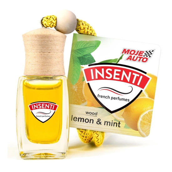 Zapach w płynie Moje Auto Insenti Wood Lemon&Mint 8ml