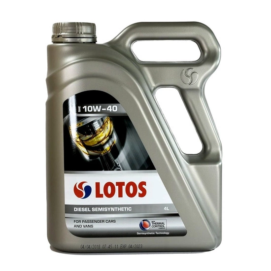 Olej silnikowy LOTOS Diesel Semisynthetic 10W/40 4L